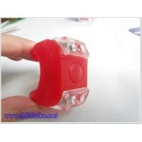 ราคา ไฟซิลิโคน 2 LED SILICONE BICYCLE LIGHT,LED029 ไฟซิลิโคน 2 LED SILICONE สีแดง (2721)