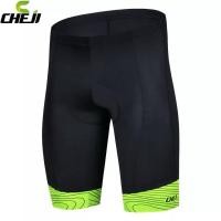 ราคา กางเกงปั่นจักรยาน CHEJI Cycling shorts ขาสั้น, เป้าเจล COOLMAX (เกาหลี),CJ-CT-2185-2 สวมใส่สบาย ทนทาน (3886)