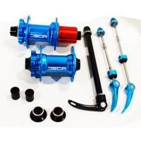 ราคา ดุมดิสเสือภูเขา ดุมเสือภูเขา DECA BEARING HUBS 32H,DC-324 สีดำ (4151)