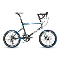 ราคา จักรยานมินิหมอบ Trinx Z6 ,จักรยาน MINI Velo ล้อ 20&quot; เฟรมอลูมิเนียม 16 สปีด Claris ,ดุมแบร์ริ่ง Novatec, TRINX MY2017 (4849)