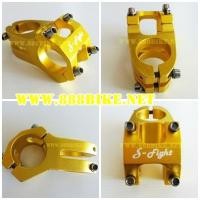 ราคา คอแฮนด์จักรยาน BMX รุ่น S-FIGHT โอเวอร์ไซส์ 31.8 สีทอง (5151)