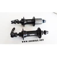 ราคา ดุมเสือหมอบ VEDA Sealed bearing หน้า/หลัง v-brake โม่อลูฯ สีดำ 32H 36H (5366)