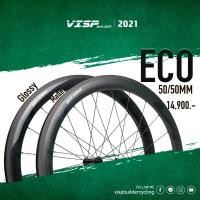 ราคา ชุดล้อเสือหมอบคาร์บอน VISP ECO SERIES 2021 ขอบสูง 50/50MM. มีสีดำเงาและสีดำด้าน (5441)