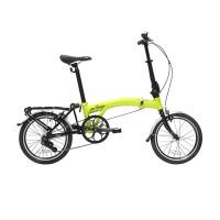 ราคา จักรยานพับได้ LA NEO 201 STAGE FOLDING BIKE ALLOY FRAME 1 สปีด สีเขียว (5609)