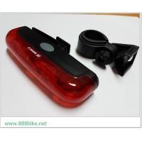 ราคา ไฟท้ายสีแดง SUPER D INLINE tail light, SD-753 bicycle led light, 3 LEDs (5886)