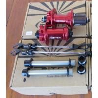 ราคา ดุมดิส ดุมเสือภูเขา Bitex ,MTR12 MTB HUBS 4 in 1 / 290g Anti Bite (ดุมหน้า 15/9มม + 10/12x135/12x142มม.) ดุมดิส Bitex ,MTR12 MTB HUBS 4 in 1 / 290g Anti Bite สีแดง (6231)