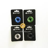 ราคา ฝาปิดขาจาน S-FIGTH AL-6061 ฟ้า (6777)