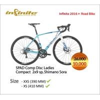 ราคา INFINITE SPAD COMP DISC LADY, เฟรมอลู 18 สปีด ตะเกียบคาร์บอน, 2016 สำเนา (8744)