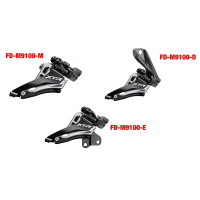 ราคา สับจาน Shimano XTR FD-M9100 2-/12-speed Front Derailleur มีกล่อง,Mid clamp, Direct mount, E-Type (9128)