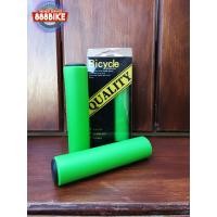 ราคา ปลอกแฮนด์ซิลิโคน Bicycle QUALITY MTB Grips Series จับนุ่มมือ มีสีดำ,สีแดง,สีน้ำเงินและสีเขียว สีเขียว (9219)