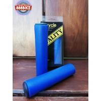 ราคา ปลอกแฮนด์ซิลิโคน Bicycle QUALITY MTB Grips Series จับนุ่มมือ มีสีดำ,สีแดง,สีน้ำเงินและสีเขียว สีน้ำเงิน (9220)