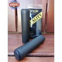 ราคา ปลอกแฮนด์ซิลิโคน Bicycle QUALITY MTB Grips Series จับนุ่มมือ มีสีดำ,สีแดง,สีน้ำเงินและสีเขียว สีดำ (9221)