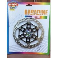 ราคา ใบดิสเบรค BARADINE DISC Brake ROTOR for Bicycle ,ขนาด160mm,180mm.มีหลายสี ใบดิสเบรค DB-08TR RED ดำ 160mm (9245)