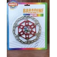 ราคา ใบดิสเบรค BARADINE DISC Brake ROTOR for Bicycle ,ขนาด160mm,180mm.มีหลายสี ใบดิสเบรค DB-08TR แดง 160MM (9246)