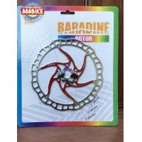 ราคา ใบดิสเบรค BARADINE DISC Brake ROTOR for Bicycle ,ขนาด160mm,180mm.มีหลายสี ใบดิสเบรค DB-07D แดง 160MM (9247)