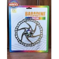 ราคา ใบดิสเบรค BARADINE DISC Brake ROTOR for Bicycle ,ขนาด160mm,180mm.มีหลายสี ใบดิสเบรค ใบดิสเบรค DB-07D เงิน 160MM (9248)
