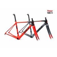 ราคา เฟรมเซ็ตเสือหมอบ KAZE RACE - YORU (ROADBIKE CARBON FRAME) หนัก 1210กรัม (เฟรม+ตะเกียบ+หลักอาน) (9540)