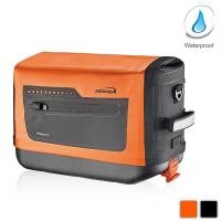 ราคา กระเป๋าวางบนตะแกรง กระเป๋าติดตะแกรงหลังปลดเร็ว ขั้นเทพ IBERA IB-BA22, PakRak Waterproof Commuter Bag มีสีส้มและสีดำ ขนาด 15ลิตร หนัก 1.12กก. (9936)