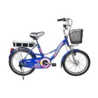 ราคา จักรยานไฟฟ้า MEADOW I- LYNX E-BIKE ขนาด 20" มาพร้อมที่รองนั่งท้ายและตะกร้าหน้า (9947)