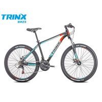 ราคา จักรยานเสือภูเขา TRINX M100E ล้อ 27.5 นิ้ว เกียร์ 21 สปีด โช้คหน้า เฟรมอลูมิเนียม, TRINX MY2019 (10357)