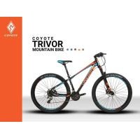 ราคา จักรยานเสือภูเขา Coyote Trivor 27 สปีด เฟรมอลูทรงใหม่(หลังตัด) โช๊คลม 27.5 นิ้ว (10492)