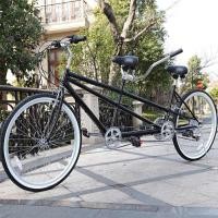 ราคา จักรยานแทนเดม GNH GHTD2126, 21 Speed Aluminum Tandem bicycle จักรยานคู่รัก ล้อ 26 นิ้ว (10830)