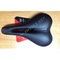 ราคา เบาะจักรยาน ENDZONE SADDLE อานวีโล่ รุ่น VL-3125, OZONE หนังหุ้ม สีดำ (635)