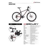 ราคา จักรยานเสือภูเขา OPTIMA MERCURY 6000 30สปีด เฟรมคาร์บ้อน อะไหล่เทพ โช๊คลม ล้อ 26 (9732)