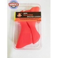 ราคา ยางหุ้มมือเกียร์ SEER ST-6800/ST-5800/ST-4700 Bracket Covers Hoods สีแดง (10679)