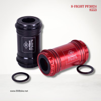 ราคา กะโหลก S-fight รุ่น PF 30/24 pressfit แบบเกลียวอัด ความยาว 68/73มม. เบ้า 46มม. ลูกปืนเซรามิค สำหรับชิมาโน่ และ Sram GXP (s553) (13059)