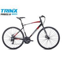 ราคา Trinx FREE 2.0 จักรยานไฮบริด TRINX เกียร์ 24 สปีด 700C เฟรมอลูมิเนียม, TRINX MY2020 (13109)