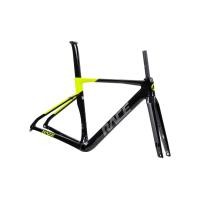 ราคา เฟรมเซ็ต KAZE RACE | Kanon XR Disc (Frame Set) เฟรมจักรยานเสือหมอบ Aero Carbon +Forks+หลักอานคาร์บอน (5154)