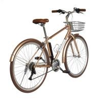 ราคา จักรยานไฮบริด WCI URBAN CLASSIC 700C มีแต่สีทองคะ ไม่มีตะกร้า มีสินค้าสีทอง (4189)