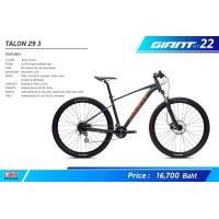 ราคา จักรยานเสือภูเขา GIANT Talon 29 3, เฟรม Aluxx, Shimano Acera/Altus 2x8สปีด, วงล้อ 29&quot;, GIANT MY2022 (11653)