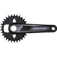 ราคา อะไหล่แยกชุดเกียร์ NEW SHIMANO DEORE NEW 1X12 SPEED SHIMANO จาน DEORE FC-M6100-1 ชั้นเดียว 32T 175MM (มีกะโหลก) (MALAY) (11338)