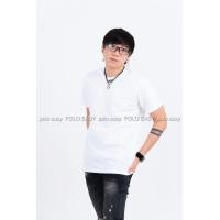 ราคา L เสื้อยืด สีขาว คอกลม แขนสั้น Size L (4)