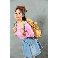 ราคา เสื้อยืด สีชมพูอ่อน คอกลม แขนยาว Size S (402)