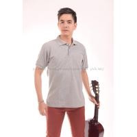 ราคา เสื้อโปโล สีเทาท็อปดาย TK Premium แขนสั้น ทรงตรง Size XL (1112)
