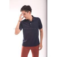ราคา เสื้อโปโล สีกรมท่า TK Premium แขนสั้น ทรงตรง Size XL (1140)