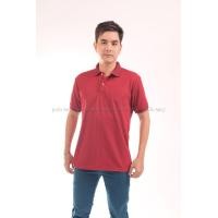 ราคา เสื้อโปโล สีเลือดหมู TK Premium แขนสั้น ทรงตรง Size L (1167)