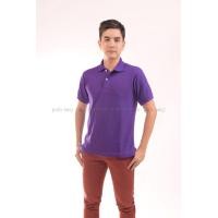 ราคา เสื้อโปโล สีม่วง TK Premium แขนสั้น ทรงตรง Size XL (1182)