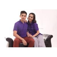 ราคา เสื้อโปโล สีม่วง TK Premium แขนสั้น ทรงตรง Size 2XL (1183)