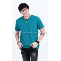 ราคา XL เสื้อยืด สีเขียวหยก คอกลม แขนสั้น Size XL (1720)