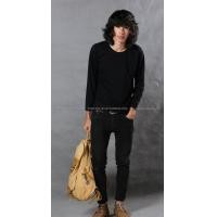 ราคา เสื้อยืด สีดำ คอกลม แขนยาว Size XL (1966)