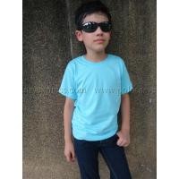 ราคา เสื้อยืดเด็ก สีฟ้าอ่อน คอกลม แขนสั้น Size M (2341)