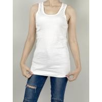 ราคา เสื้อกล้าม สีขาว size L (2673)