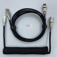 ราคา Sigma Σ Coiled Aviator Cable สายคีย์บอร์ด USB Type C สำหรับ machanical keyboard สายคีย์บอร์ด mechanical คีย์บอร์ดเกมมิ่ง (18510403422)