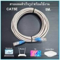 ราคา สายแลน LAN สำเร็จรูป พร้อมใช้งาน LAN CAT5 ยาว5M 10M (18750479583)