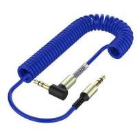 ราคา Verona 3 5MM MALE TO MALE สาย AUX สาย L shaped Right Angle CAR AUDIO Headphone JACK (18818795808)