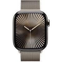 ราคา Apple Watch Series 10 GPS + Cellular 42mm Natural Titanium Case with Natural Milanese (MWXF3SA/A) (68553917aad91b7d7637415e)